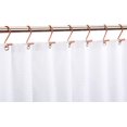 thumbnail image 4 of Black Shower Curtain Hooks Rings, Decorative for Bathroom Shower Rods, Set of 12 Premium Rust-Resistant Metal Hooks Hangers T Shaped Design, 4 of 12