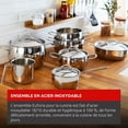 thumbnail image 3 of Lagostina Euforia 11 piece Stainless Steel Cookware Set, Induction Safe, 3 of 9
