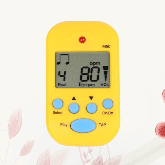 TABLZONE electronic digital metronome for guitar Guitar Digital Beat Metronome ABS 1Pack