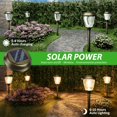 thumbnail image 3 of Luces solares para sendero XMCOSY+ de 6 unidades, impermeables, blanco cálido, 3 of 9
