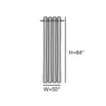 thumbnail image 2 of Covermates Outdoor Patio Curtain – Water‑Resistant with Grommets, 50"x84", 2 of 7