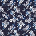 thumbnail image 2 of Zelouf Judy Puff Print Ity  , Sewing, DIY, Crafts Fabric by the Yard, Navy Multi, 10 Yard, 2 of 2