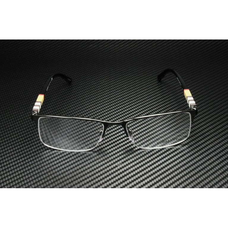 Burberry Brand BE1282 55mm Unisex Semi-Rimless Black Metal Burberry Brand BE1282 55mm Unisex Semi-Rimless Black Metal