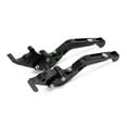 thumbnail image 4 of 2 piezas Palancas de freno izquierda derecha de motocicleta Accesorios de modificación de motocicleta Pit Dirt Motocross Piezas de repuesto para YAMAHA NMAX 155 2015-2021 Negro Jadeshay  A, 4 of 9
