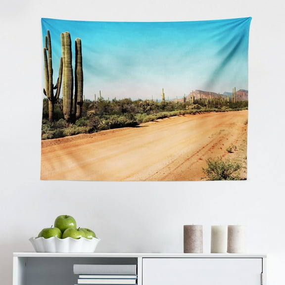 Outer Space Tapestry, Planet in Milky Way Dark Nebula Gas Cloud Celestial Solar Eclipse Galaxy Theme, Fabric Wall Hanging Decor for Bedroom Living Room Dorm, 2 Sizes, Multicolor, by Ambesonne