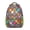 Olive-green-26, variant on Boho Waterproof School Backpack for Teens - Ergonomic Student Bookbag with Spinal Support, Vintage Floral Tribal Folk Style, Lightweight Durable Daypack for College Commuters