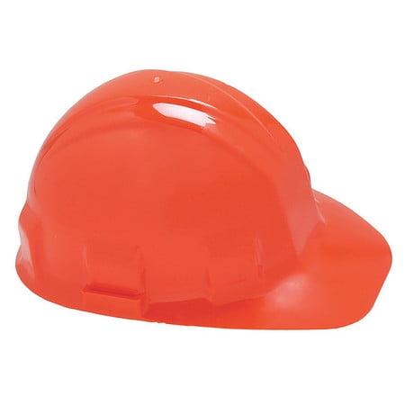 Jackson Safety Sentry III Hard Hat (14420), 6-Point Ratchet Suspension, Low Profile Safety Cap, Orange, 12 /