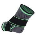 thumbnail image 3 of Protector de tobillo de compresión para deportes al aire libre, equipo protector de Fitness para ciclismo transpirable resistente al desgaste (L), 3 of 5