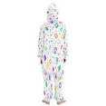 thumbnail image 3 of Vzayyk 4T-14Y Size Aviliable Cozy One-Piece Footless Sleeper Pajama Simple Shapes and Lines, 3 of 8