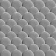 thumbnail image 1 of Ahgly Company Machine Washable Indoor Square Transitional Sonic Silver Gray Area Rugs, 5' Square, 1 of 7