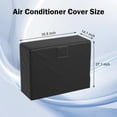thumbnail image 2 of Funda de aire acondicionado HOMNUTS Mini Split, 91 x 36 x 69 cm, impermeable, 2 of 7