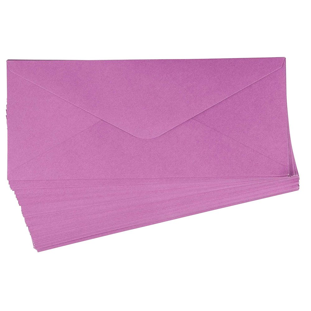 96 Pack 10 Business Envelopes in Bulk for Letter Mailing, 4 1/8 x 9 1/