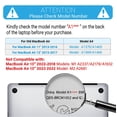 thumbnail image 2 of Funda IBENZER compatible con MacBook Air de 13 pulgadas A1466/A1369, 2 of 9