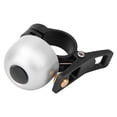 thumbnail image 2 of Durable bicicleta timbre anillo manillar ciclismo sonido fuerte alarma bicicleta accesorio plata, 2 of 8