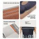 thumbnail image 4 of AOLIKES 7731 1Pc Basketball Knee Brace Silicone Padded Knee Support Running Knee Compression Sleeve, 4 of 5