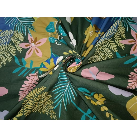 100% Cotton Poplin Hawaiian Print 58" wide available in two colors [12465/12397]