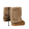 thumbnail image 3 of BERANMEY Women's Snow Boots Fashionable and Warm Mid Calf Winter Boots Perfect for Casual and Outdoor Activities, 3 of 8