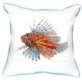 thumbnail image 2 of Lion Fish Guest Towel Large Indoor/Outdoor Pillow 18x18, 2 of 4