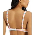 thumbnail image 3 of Roxy Island In The Sun Bralette Bikini Top In Bright White Sun Struck - XS, 3 of 4