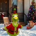 thumbnail image 4 of hengsof 23-Inch Goose Statue Christmas Outfit Hat & Clothes Decor for Yard Patio Garden Outdoor Festive Displays Ideal for Christmas, 4 of 7