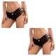 thumbnail image 4 of Pantalones cortos de mezclilla de algodón Sonducket Negro L 2piezas, 4 of 6