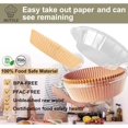 thumbnail image 4 of 150 Pcs Doublures de Friteuse à Air Chaud, Papier Parchemin Rond de 9 Pouces pour Friteuse à Air de 5-9QT Cuisson et Rôtissage, Antiadhésif Imperméable et Résistant à l'Huile (Rond de 9 Pouces), 4 of 7