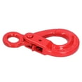 thumbnail image 3 of Crane Hook, Rotation Lifting Towing Hooks Slip Hook Safty Lock Stable Rigging  For G80 2T, 3 of 8