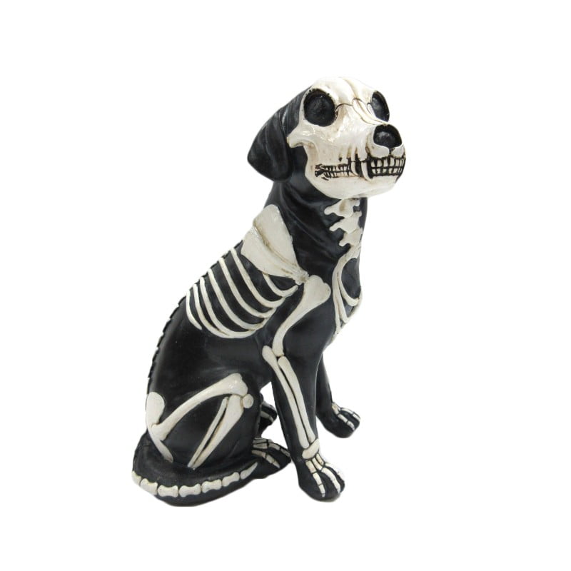 Pacific Giftware Day of The Dead Dog Barking Dia De Los Muertos Dog Sugar Skull Dog Halloween