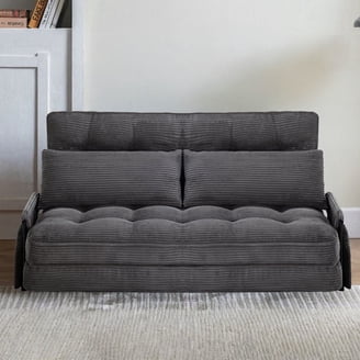 Aukfa Fold Lazy Sofa Bed,Floor Chair Small Couch with 5 Adjustable