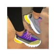 thumbnail image 4 of SIMANLAN Sneakers for Women Lace Up Trainer Fitness Running Sneakers Mesh Gym Jogging Walking Wide Width Shoes, 4 of 8