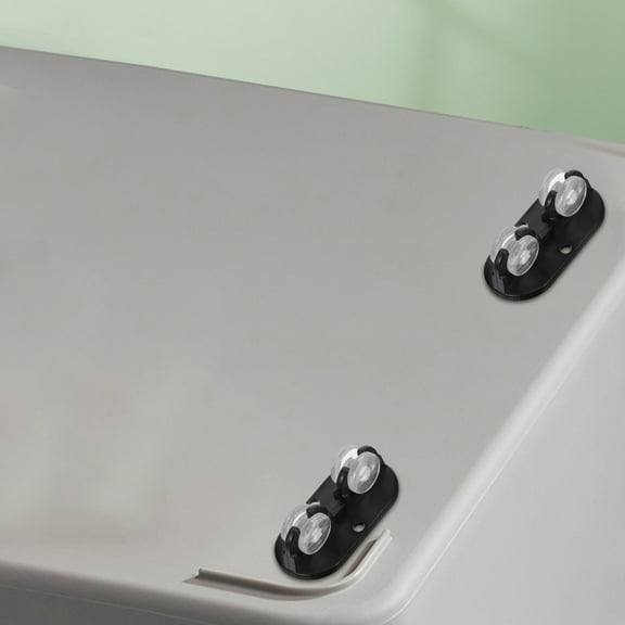 LEORX 4Pcs Round Mini Self Adhesive Caster Wheels for Diy Projects with Easy Installation 1.77X0.90X0.67in