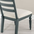 thumbnail image 4 of Legacy Classic Furniture Easton Hills Wood Side Chairs in Blue/Gray (Set of 2), 4 of 4