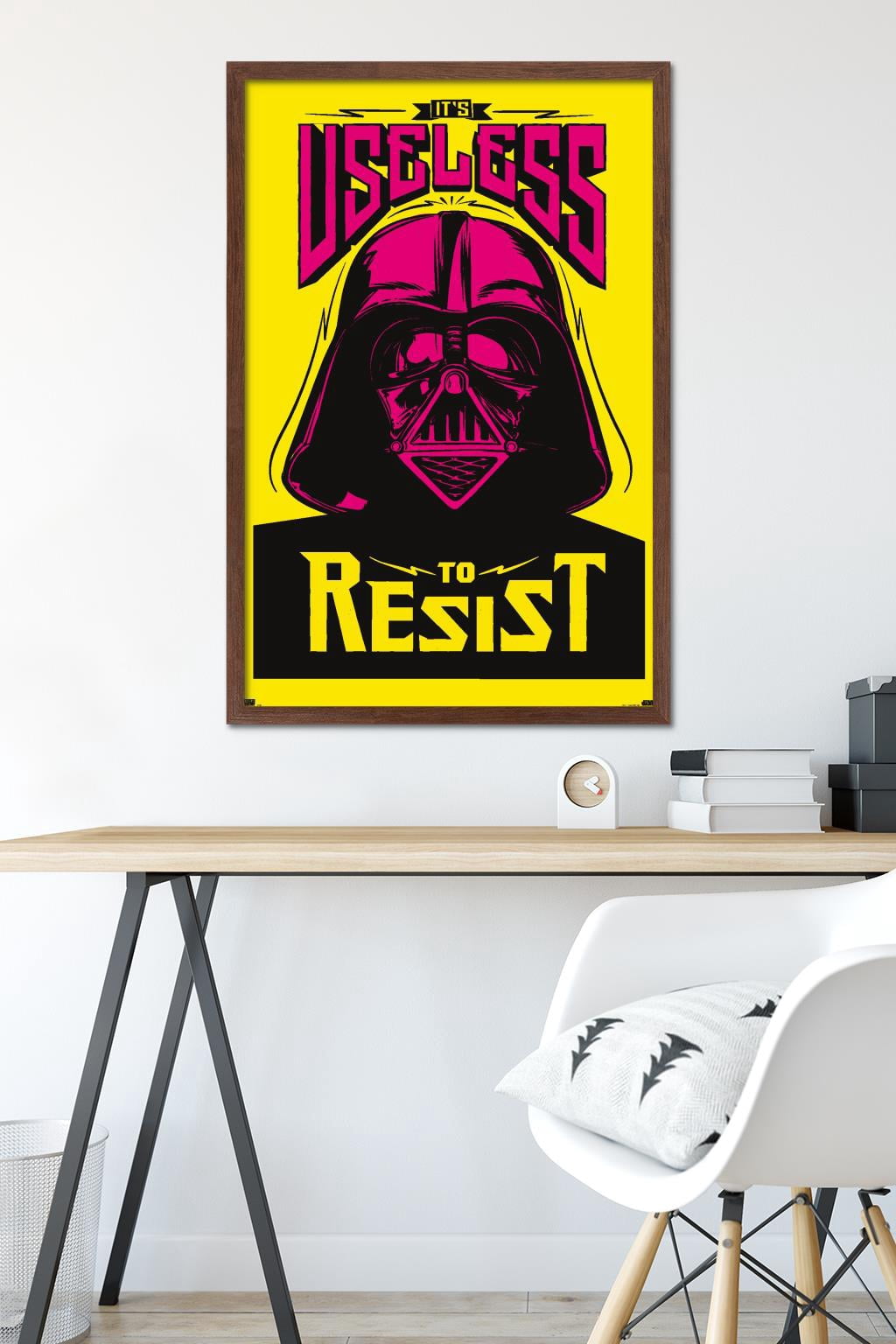 Star Wars: Saga - Useless to Resist Wall Poster, 22.375" x 34", Framed