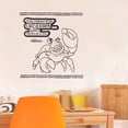 thumbnail image 2 of The Power Of Creation For A Crustacean Disney Princess Moana Quote Vinyl Wall Art Wall Sticker Wall Decal Home Decoration Girl Boy Room Wall Decor Kinder Nursery Kids Children Room Size (10x10 inch), 2 of 3