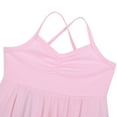 thumbnail image 5 of Yartina Girls Camisole Ballet Lyrical Dance Dress Gymnastic Leotard Ballerina Dancewear Pink L, 5 of 7