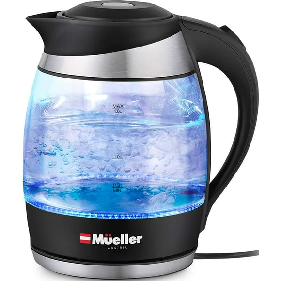 Hervidor de agua electrico Mueller Premium 1500W con SpeedBoil Tech, Mueller Austria Mueller Austria