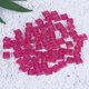 thumbnail image 3 of unbranded Piezas De Cristal De Vidrio Cuadradas Para Con Rosado Y Vidrio Premium, 3 of 4