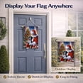 thumbnail image 7 of Greater Swiss Mountain Dog and Santa Claus Garden Flag, 7 of 7