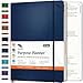 thumbnail image 3 of Purpose Planner Undated Monthly Weekly Daily Productivity Journal 2020 2021 Optimized Life, Goal Setting & Business Tool for Academic Student, Professionals, Moms - Leather Day Organizer Notebook, 3 of 4