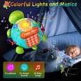 thumbnail image 4 of Juguete Musical Turtle para bebés bilingüe de 6 a 12 meses con luz y música, 4 of 6