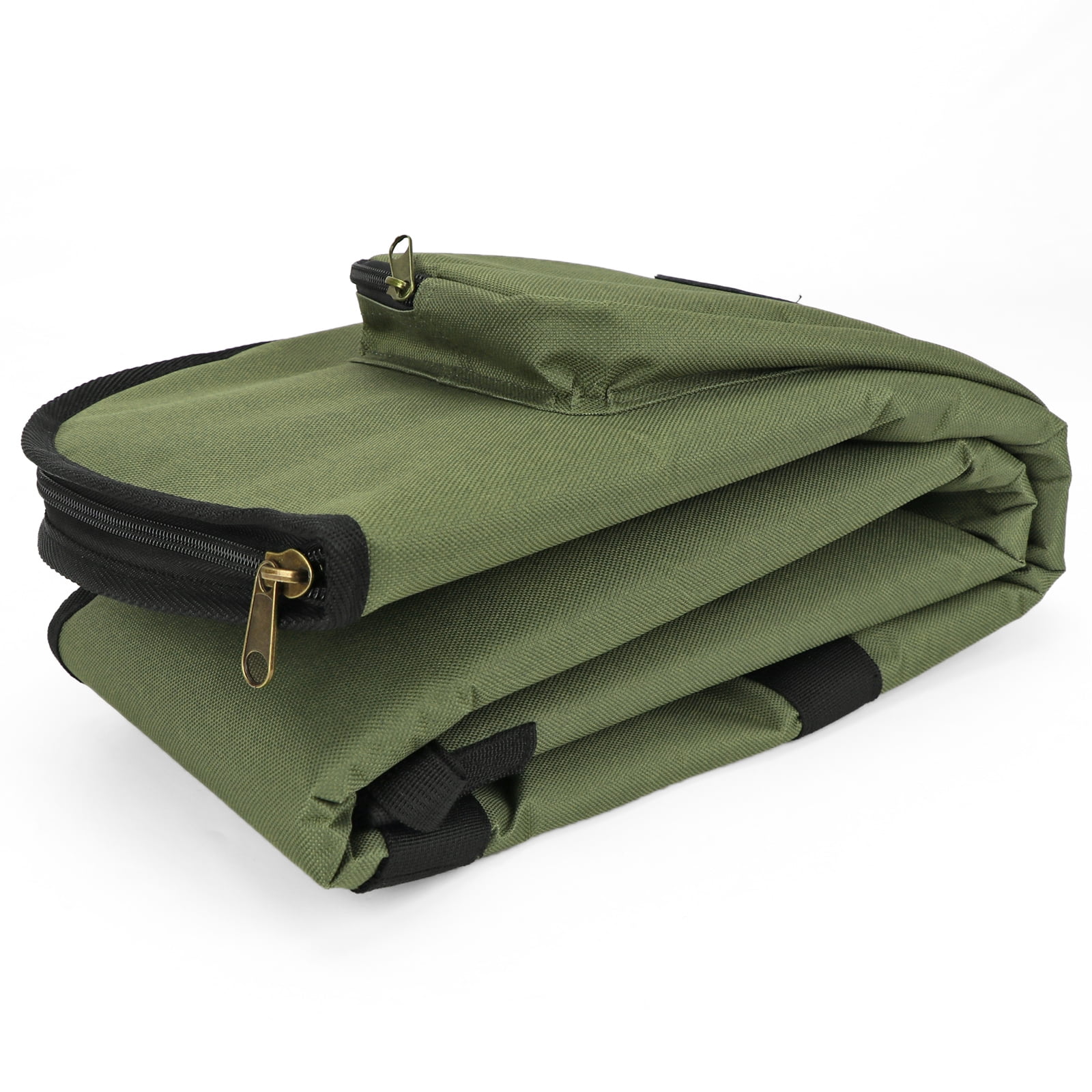 TOURBON Nylon Slip Carrying Case for Hunting Shotgun, Soft Padded Protective Bag with Pocket Green