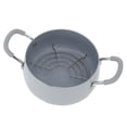 thumbnail image 5 of YAHHU Mini Japanese Dual‑Handle Deep Fryer Pot with Lid & Oil Drip Rack – 8.66" x 11.81" – Ideal for Tempura, Fries & More, 5 of 16
