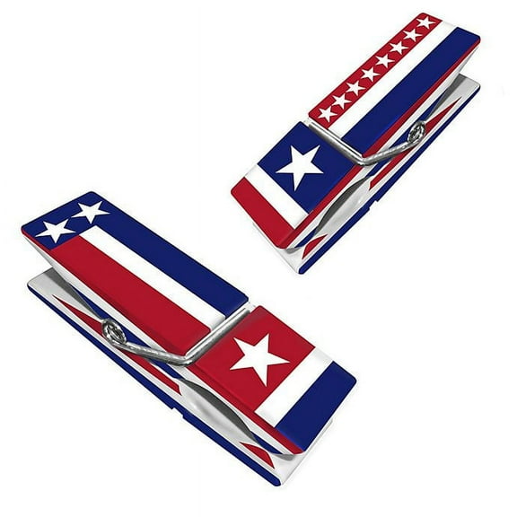 USA Clothespin Boca Clips (Set of 2)