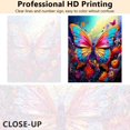 thumbnail image 3 of TISHIRON Paint by Numbers for Adults,16x20 inch Canvas Wall Art Multicolor Flowers Butterfly Oil Painting by Numbers Kit for Home Wall Decor (Frameless), 3 of 6