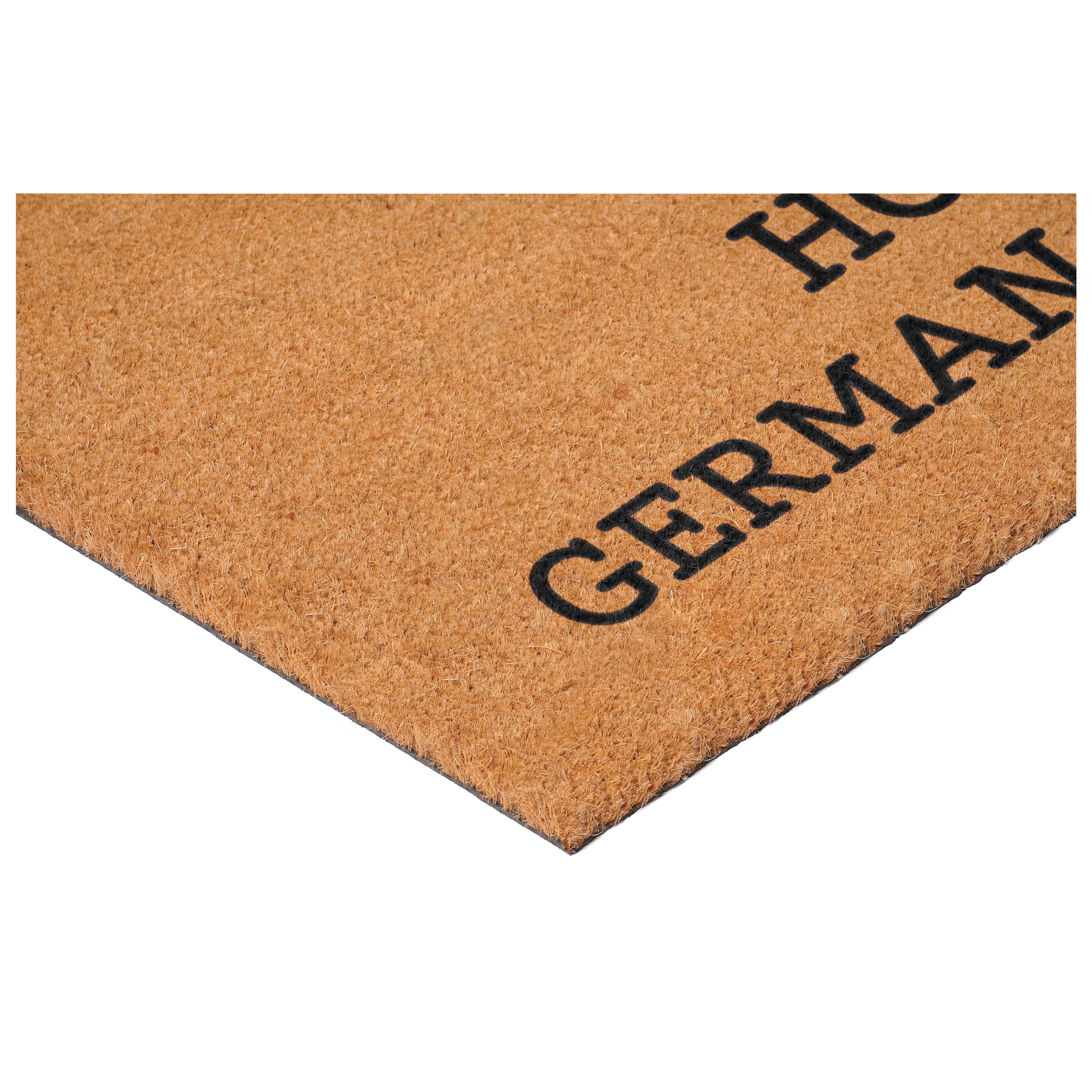 Hope You Like Germen Shepherds Non Slip Vinyl Backing, Front Door Mat, 24"x36"