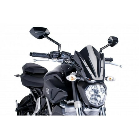 - PUIG 7015F Naked New Generation Sport Windscreen - Dark Smoke