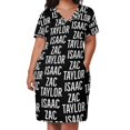 thumbnail image 3 of ¿Dónde está el amor? - Vestido holgado con bolsillos en medio de la nada, vestido de noche, vestido de verano para mujer, vestidos de fiesta 2025., 3 of 7