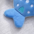 thumbnail image 3 of Monedero de tiburón de dibujos animados para niños, bolsa de peluche con cremallera, embalaje de cable de datos, colgante de joyería, pequeños regalos, 3 of 6