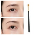 thumbnail image 7 of Wooden Handle Eyebrow Eyeliner Brush Angled Professional Makeup Brush Cosmetic For Women Lady, 7 of 7