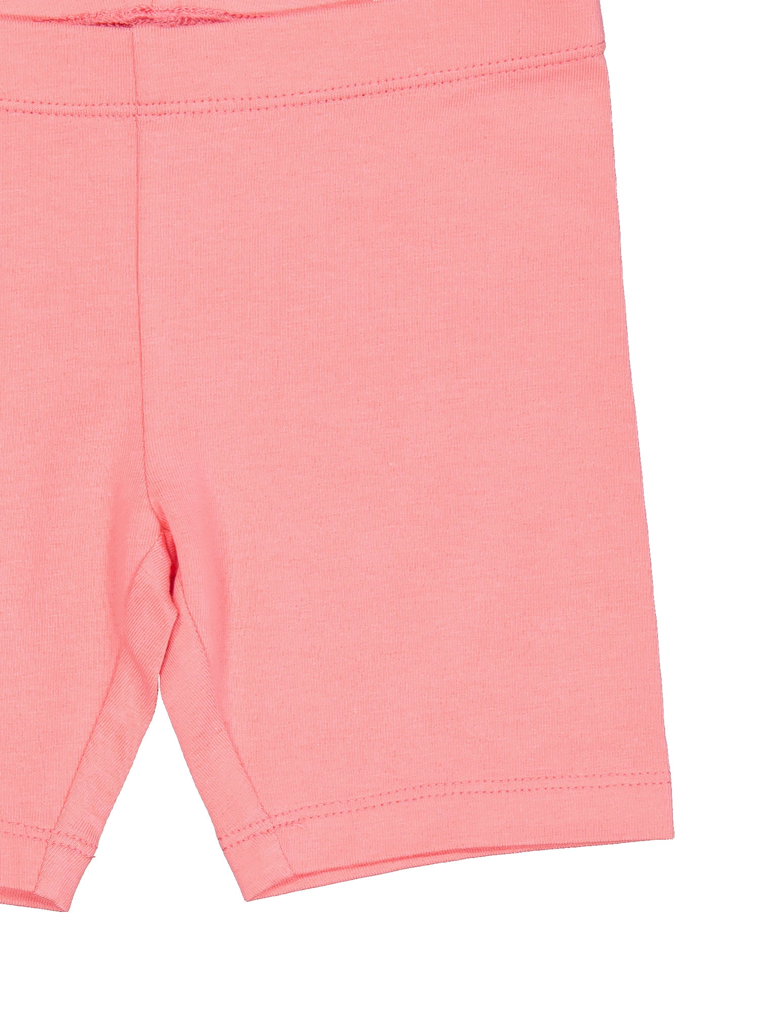 Wonder Nation Girls Bike Shorts, 6-Pack, Sizes 4-18 & Plus